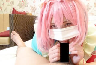 FC2PPV 1567278 【18歳現役JDレイヤー】夢○りあむ大量中出しでめっちゃ病む！巨乳レイヤーのアナル弄りと極上フェラ＆2本番！