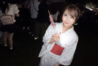 200GANA-2132 花火大会ナンパ 06 花火が上がる直前に彼氏と喧嘩し置いていかれた悲しき浴衣美人！傷心を癒やすかのように優しく男を包み込み、癒やし尽くしてくれる彼女に大興奮♪大胆な腰の動き、仰け反り感じる表情、もう首ったけ♪