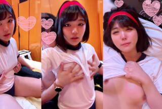 FC2PPV 1617526 [Personal shooting] 18-year-old neat and clean beautiful girl ④. Creampie in the vagina at the sports festival bloomers ♡ Seeding competition between boyfriend and uncle Enko ♡ “Please make me pregnant with Enko O-nchin … ♡” Raw vaginal seeding and vaginal cum shot