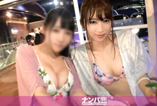 200GANA-2137 プールナンパ 27 人気のナイトプールで見つけた水着美女！知らない男にしつこく絡まれるわ、スイートだと聞いて通された部屋が夜景すら微妙な普通の部屋だわ…。ガン萎えだったにもかかわらず、アルコールが入った途端ヤりたい欲を抑えきれなくなり、同僚放置でセックス始めッ！！
