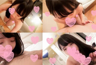 FC2PPV 1026923 [Amateur video] 53rd black-haired neat and clean girl! Beautiful man and mouthful Sakura-chan and vaginal cum shot!