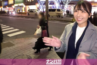 200GANA-2429 マジ軟派、初撮。 1590 アキバの路上でカイロ配り！会社帰りの美脚美女が罠にかかった！連れ込んだホテルでエロトーク…次第に気分も高揚していって…
