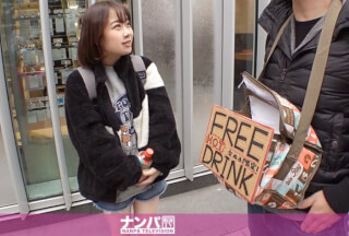200GANA-2426 マジ軟派、初撮。 1599 新宿でホットドリンクで若くてホットなガールをゲット！元アスリート系の引き締まったボディがピストンで全力イキ！ホットな興奮で色んな所が温まる♪