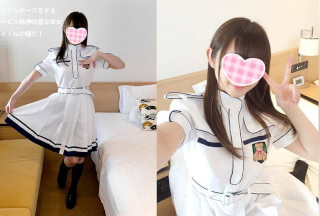 FC2PPV 1104852 【個人撮影】【顔出し】禁断！国民的Fカップ巨乳アイドルとヲタの個人撮影成功 夢の３P・・・顔出し中出し映像付【通常版】