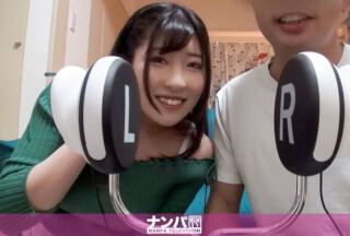 200GANA-2468 百戦錬磨のナンパ師のヤリ部屋で、連れ込みSEX隠し撮り 204 飲み会帰りに家に連れ込んだ黒髪女子！エロ漫画朗読でイチャついてからのセックス！敏感オマ○コを突かれまくって良反応連発イキまくり！