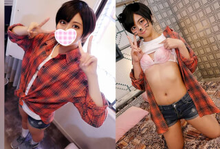 FC2PPV 1133175 ボーイッシュ美少女JDめみ（20）大好きなおじさんチンポに馬乗り騎乗位で腰振りピースでイきまくる超スポーティーボディつるペタ娘とハメ撮り！内側貫く鬼ピストンにアニメ声でガクガク連続アクメ！【