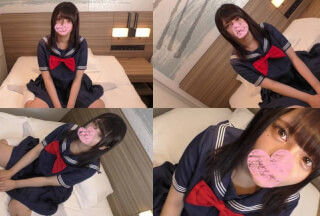 FC2PPV 1857725 【3480→本数限定2480】アニメ声の２０歳コンカフェ美女❤️身振り手振りがとってもキュート❤️女子Ｋ生ノーパンノーブラのセーラー服で禁断ハメ撮り❤️ナマ挿入で濃厚大量中出し❤️