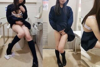FC2PPV [Individual shooting] Girls’ school for young ladies ② Blow in the toilet from a shopping date