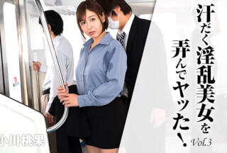 HEYZO 2620 汗だく淫乱美女を弄んでヤッた！Vol.3 – 小川桃果