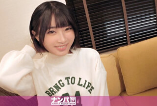 200GANA-2609 マジ軟派、初撮。 1726 麻雀のプロを目指す少女をナンパ！不思議とイジメたくなるこの雰囲気…首絞めで感じるドMちゃん！ハメられてお漏らししちゃうスケベマ●コ！変態役満ムスメのイキッぷりを見よ！！ (佐野なつ)