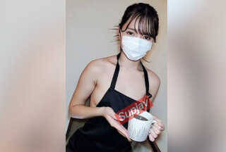 FC2PPV 2796512 ※17日まで※カフェバイトのあの子と裸エプロン・仲良くなってじっくり中出し