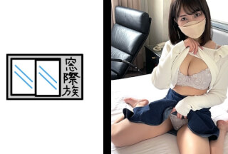 383RKD-015 【素人】マスク制服美女_金欠娘のエロムチ尻をガン突きピストン