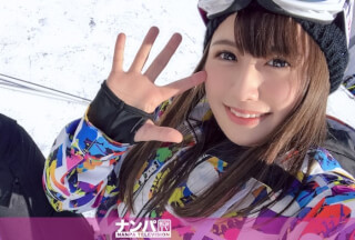 200GANA-2017 Slope Pick-Up 01 An Amateur In The Snowy Mountains! Technician On The Futon! A Lewd Beautiful Girl Who Is Good At Holding Ji-Po Rather Than Holding A Stick! !