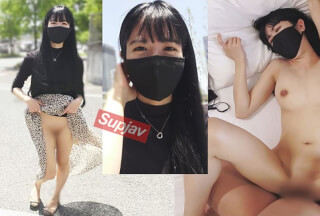 FC2PPV 3380832 【無・素人個撮】黒髪ロング前髪パッツンの従順ドMスレンダー巨乳娘と露出散歩!人が行交うなか嫌がりながらもリモバイ絶頂しパイパンマンコ露出「イジメて下さい！」と即イキ敏感マンコ連続絶頂で妊娠懇願中出し！