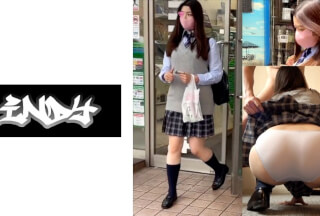 534CRT-021 16時間着用【個人撮影】発育良好女子_授業サボってやって来たMサイズのライトグレーぱんつちゃん(シミ有り)とP活