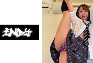 534CRT-006 17時間着用【個人撮影】色香ムンムンの紫パンツちゃん_パイパンの軟体美少/女とP活