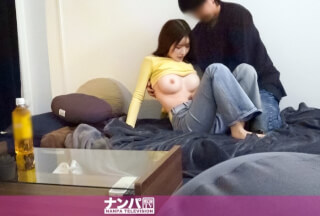 200GANA-3265 モデル体型の激かわ美少女がナンパ師の二刀流テクでイキ顔女子に大変身！満たされなかった性欲を膣をうねらせ爆発させる！ 百戦錬磨のナンパ師のヤリ部屋で、連れ込みSEX隠し撮り 412