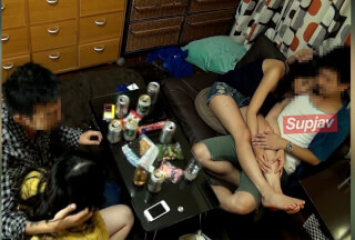 FC2PPV 4844853 [Daily Life Real Gonzo] A Shot I Took. Gathering Friends And Having A 4P [cen]