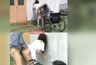 FC2PPV 4854338 【個撮・野外セックス】白昼!介護施設の屋上でドキドキ露出セックスしちゃいました!ナース服が性欲をそそります。下半身のお世話もしっかりしてくれました。