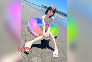 FC2PPV 4916111 海でナンパした「清楚系」色白スレンダー女子大生（２０）の水着を脱がせたら陰毛わさわさの超卑猥なおまんこでした⇒中出し2回[有]